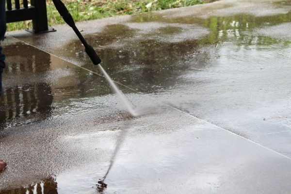 Concrete Deck Cleaning in Clearwater