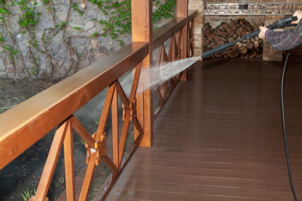 Porch Dirt Removal in Clearwater
